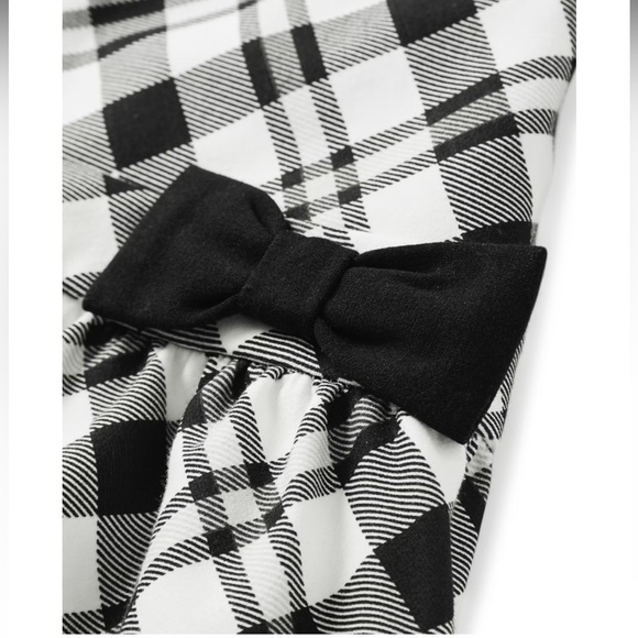 Gymboree Black and White Checkered Plaid Dress - Picture 2 of 5